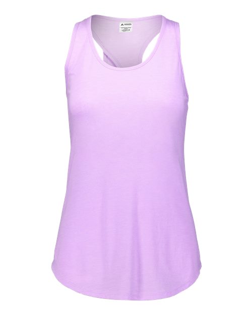 Augusta Sportswear Girls' Lux Triblend Tank Top - Light Lavender Heather