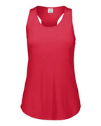 Augusta Sportswear Girls' Lux Triblend Tank Top - Red Heather
