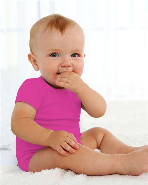 Boxercraft Infant Baby Essential Bodysuit - Fuchsia