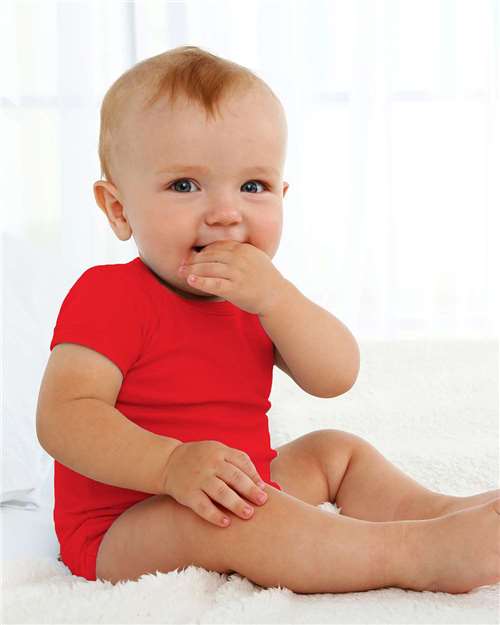 Boxercraft Infant Baby Essential Bodysuit - Red