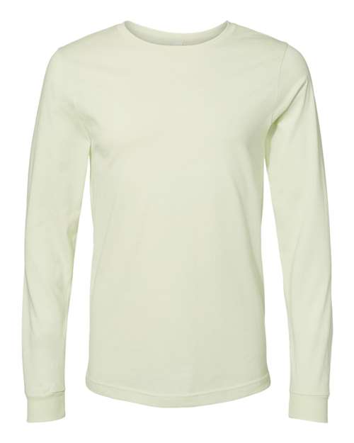 BELLA + CANVAS Unisex Jersey Long Sleeve Tee (Part 1 of 4) - Citron