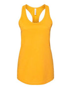 BELLA + CANVAS Women's Jersey Racerback Tank - Gold