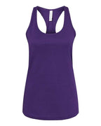 BELLA + CANVAS Women's Jersey Racerback Tank - Team Purple