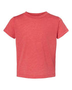 BELLA + CANVAS Toddler Triblend Tee - Red Triblend
