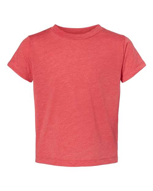 BELLA + CANVAS Toddler Triblend Tee - Red Triblend