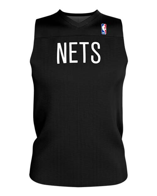 Alleson Athletic Men's NBA Logo'd Reversible Game Jersey (Part 1 of 2) - Brooklyn Nets