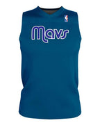 Alleson Athletic Men's NBA Logo'd Reversible Game Jersey (Part 1 of 2) - Dallas Mavericks