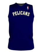 Alleson Athletic Men's NBA Logo'd Reversible Game Jersey (Part 1 of 2) - New Orleans Pelicans
