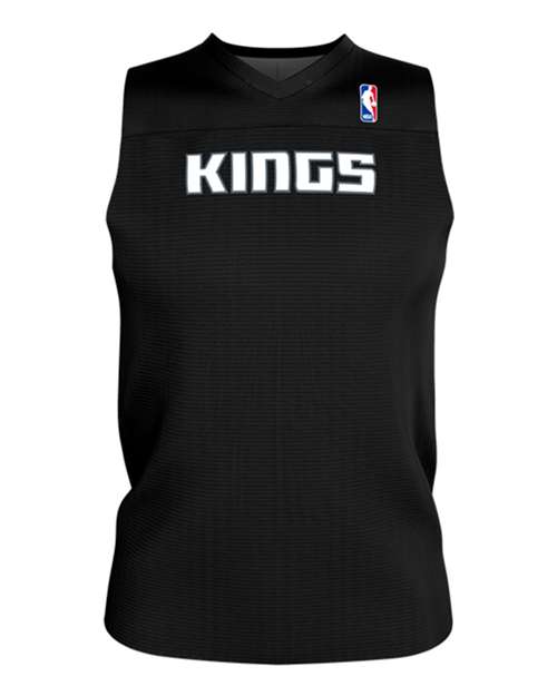 Alleson Athletic Men's NBA Logo'd Reversible Game Jersey (Part 2 of 2) - Sacramento Kings