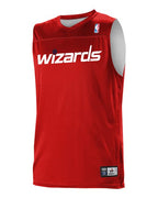 Alleson Athletic Men's NBA Logo'd Reversible Game Jersey (Part 2 of 2) - Washington Wizards