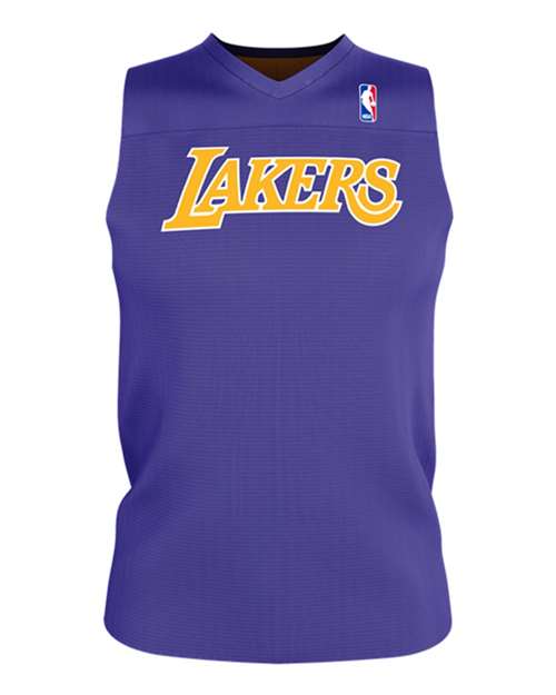 Alleson Athletic Youth NBA Logo'd Reversible Game Jersey - Los Angeles Lakers