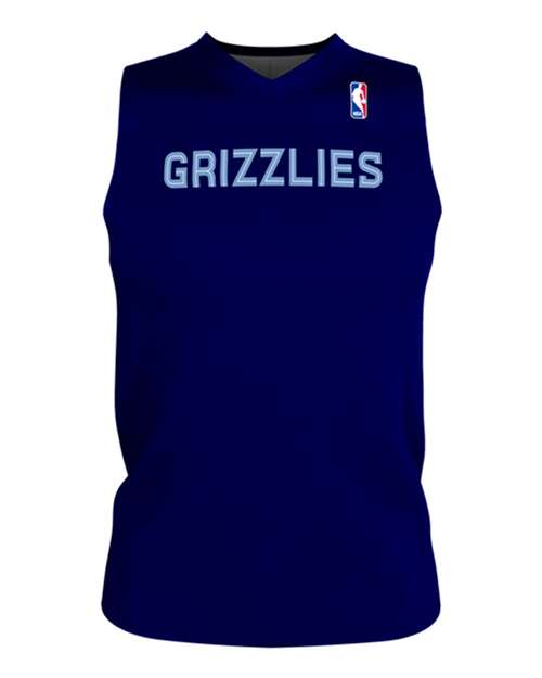 Alleson Athletic Youth NBA Logo'd Reversible Game Jersey - Memphis Grizzlies