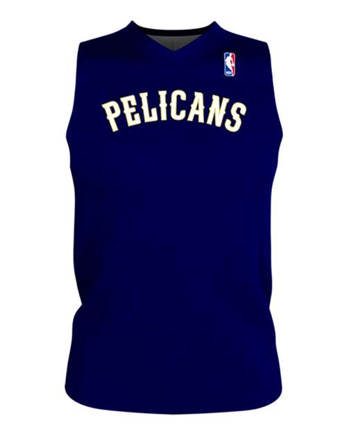Alleson Athletic Youth NBA Logo'd Reversible Game Jersey - New Orleans Pelicans