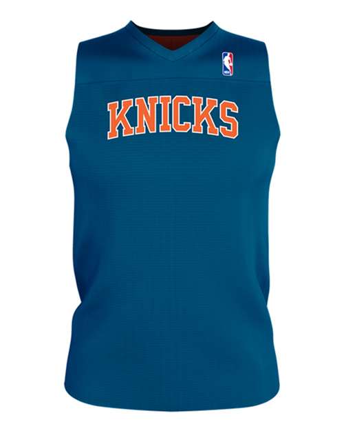 Alleson Athletic Youth NBA Logo'd Reversible Game Jersey - New York Knicks