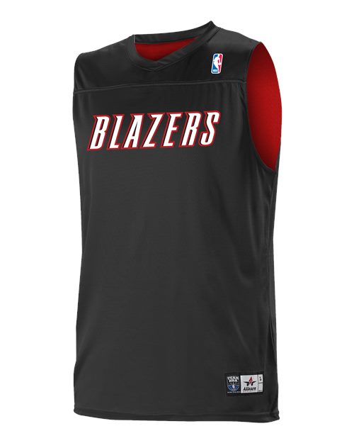 Alleson Athletic Youth NBA Logo'd Reversible Game Jersey - Portland Trailblazers