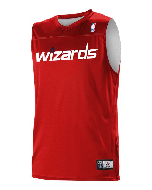Alleson Athletic Youth NBA Logo'd Reversible Game Jersey - Washington Wizards