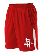 Alleson Athletic Youth NBA Logo'd Game Shorts (Part 1 of 2) - Houston Rockets