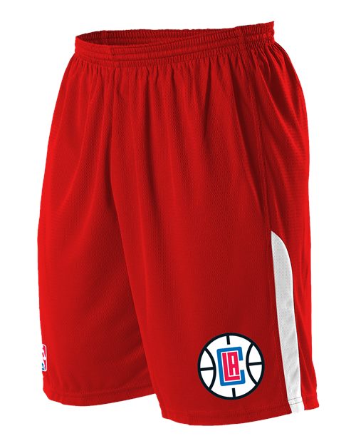 Alleson Athletic Youth NBA Logo'd Game Shorts (Part 1 of 2) - Los Angeles Clippers