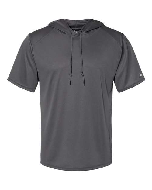 Badger Men's B-Core Hooded T-Shirt - Graphite