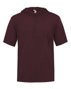 Badger Men's B-Core Hooded T-Shirt - Maroon