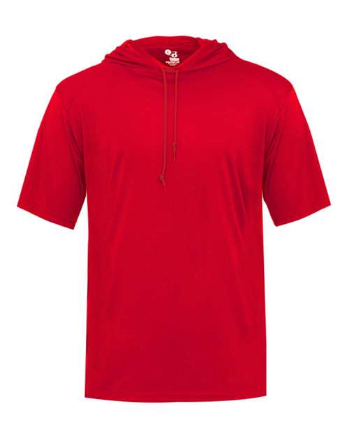 Badger Men's B-Core Hooded T-Shirt - Red