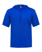 Badger Men's B-Core Hooded T-Shirt - Royal