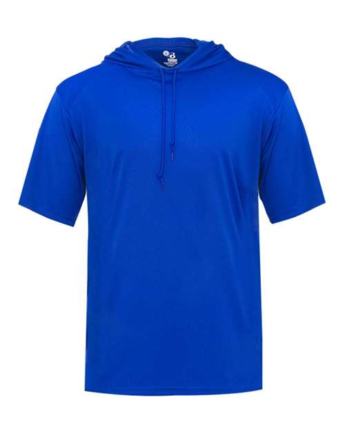 Badger Men's B-Core Hooded T-Shirt - Royal