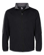 Badger Men's Blitz Outer-Core Jacket - Black/ Graphite