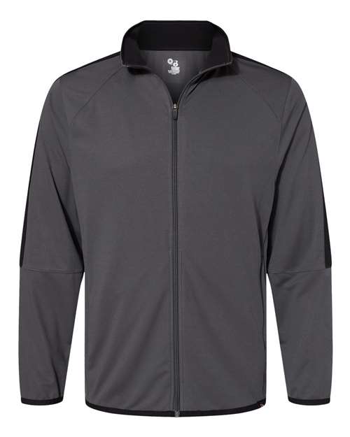 Badger Men's Blitz Outer-Core Jacket - Graphite/ Black