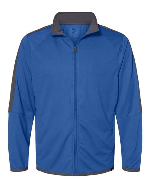 Badger Men's Blitz Outer-Core Jacket - Royal/ Graphite