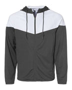 Badger Men's Spirit Outer-Core Jacket - Graphite/ White