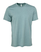 BELLA + CANVAS CVC Jersey Tee (Part 1 of 7) - Heather Blue Lagoon