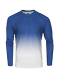 Badger Youth Hex 2.0 Long Sleeve T-Shirt - Royal