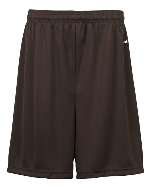 Badger Youth B-Dry 6" Shorts - Brown