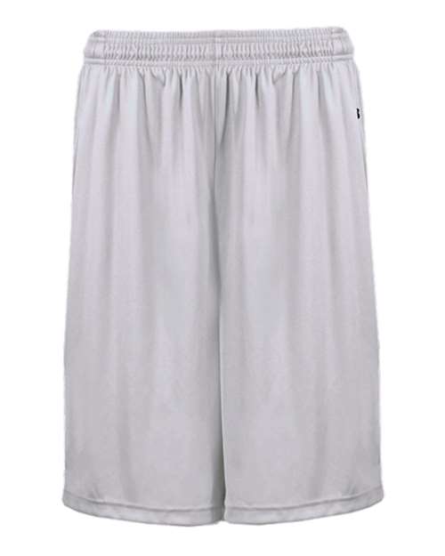 Badger Men's Pocketed 7" Shorts - Silver