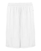 Badger Men's Pocketed 7" Shorts - White