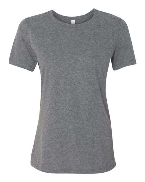 BELLA + CANVAS Women’s Relaxed Fit Heather CVC Tee (Part 1 of 2) - Deep Heather
