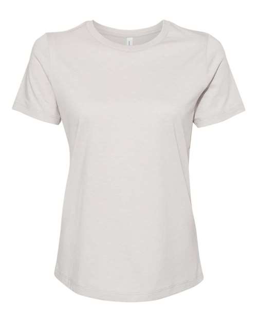 BELLA + CANVAS Women’s Relaxed Fit Heather CVC Tee (Part 1 of 2) - Heather Cool Grey