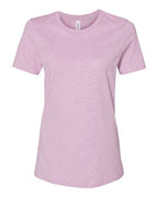 BELLA + CANVAS Women’s Relaxed Fit Heather CVC Tee (Part 1 of 2) - Heather Prism Lilac