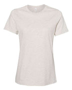 BELLA + CANVAS Women’s Relaxed Fit Heather CVC Tee (Part 1 of 2) - Heather Prism Natural