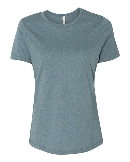 BELLA + CANVAS Women’s Relaxed Fit Heather CVC Tee (Part 2 of 2) - Heather Slate