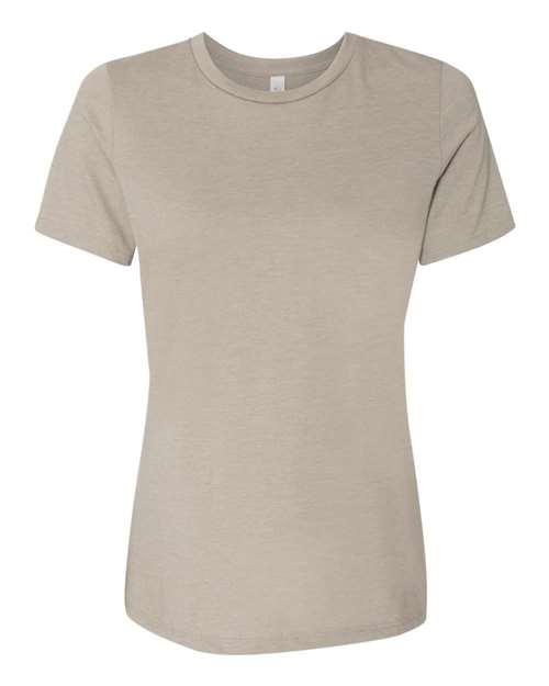 BELLA + CANVAS Women’s Relaxed Fit Heather CVC Tee (Part 2 of 2) - Heather Stone