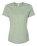BELLA + CANVAS Women’s Relaxed Fit Heather CVC Tee (Part 2 of 2) - Heather Sage
