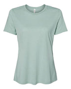 BELLA + CANVAS Women’s Relaxed Fit Triblend Tee - Dusty Blue Triblend