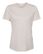 BELLA + CANVAS Women’s Relaxed Fit Triblend Tee - Oatmeal Triblend
