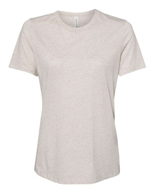 BELLA + CANVAS Women’s Relaxed Fit Triblend Tee - Oatmeal Triblend