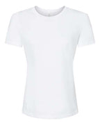 BELLA + CANVAS Women’s Relaxed Fit Triblend Tee - Solid White Triblend