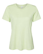 BELLA + CANVAS Women’s Relaxed Fit Triblend Tee - Spring Green Triblend
