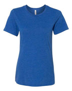 BELLA + CANVAS Women’s Relaxed Fit Triblend Tee - True Royal Triblend