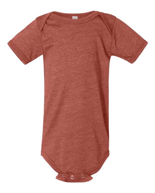 BELLA + CANVAS Infant Jersey One Piece - Heather Mauve